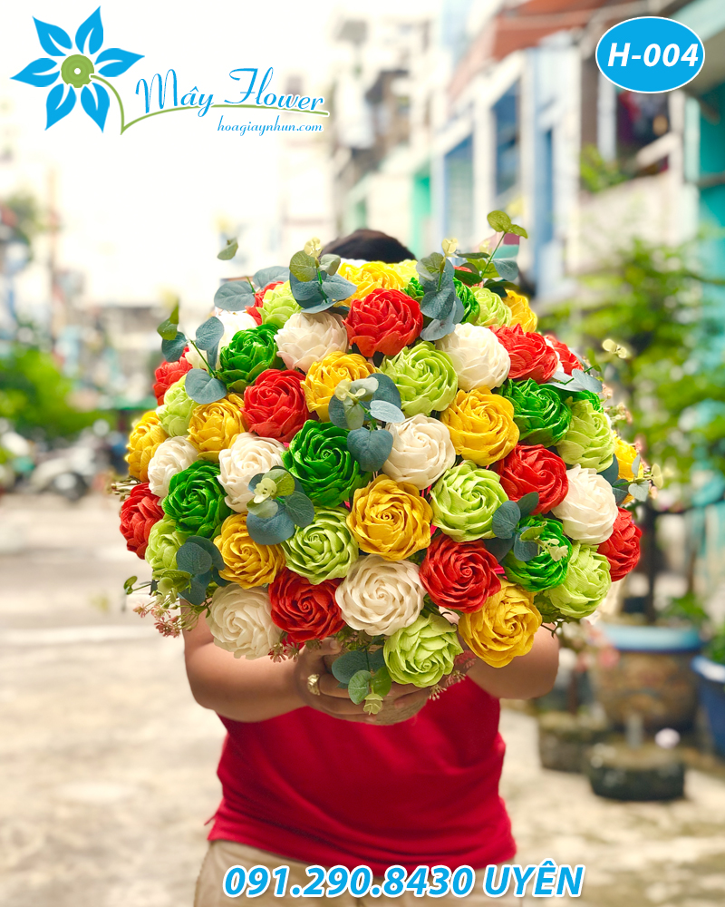 bình hoa trang trí phòng khách